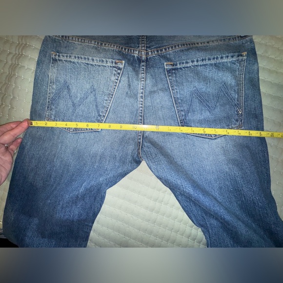 Mother Jeans Women's The Insider Crop Step Fray Girl Crush Raw Hem no size tag - Picture 14 of 15